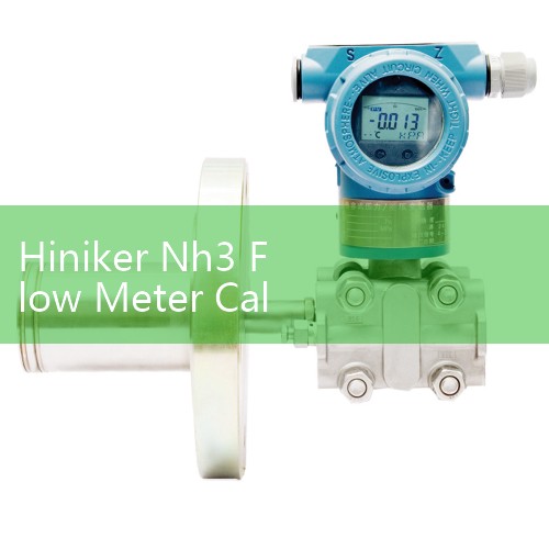 Hiniker Nh3 Flow Meter Calibration: Safe Ammonia Anhydrous Application Settings for Farm Operations